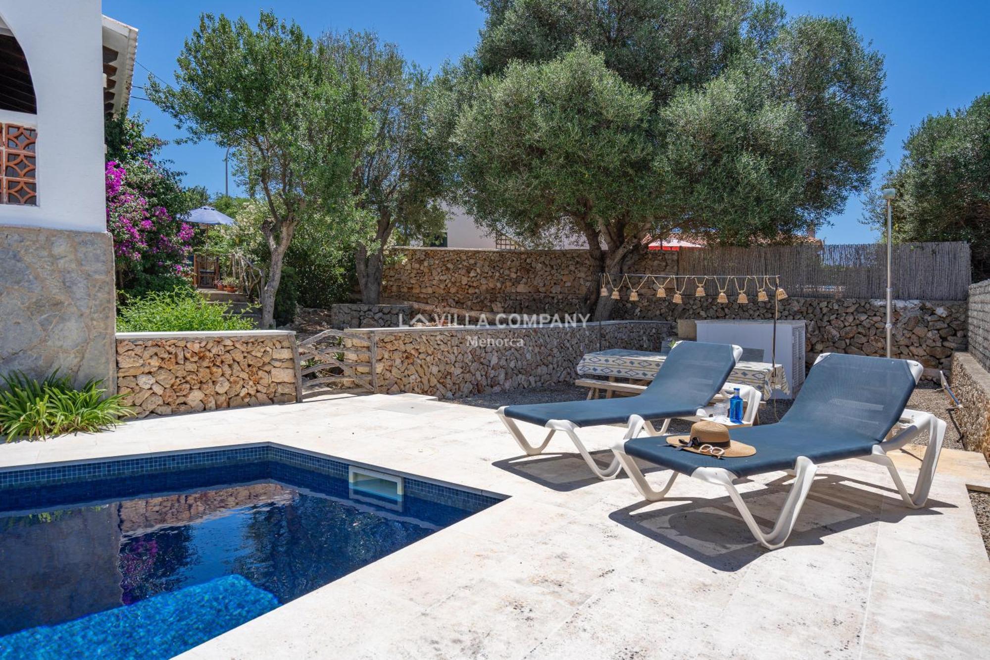 Villa Caterina Cala En Porter  外观 照片