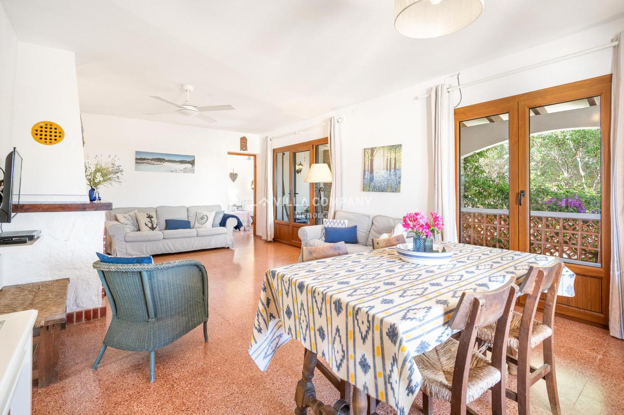 Villa Caterina Cala En Porter  外观 照片