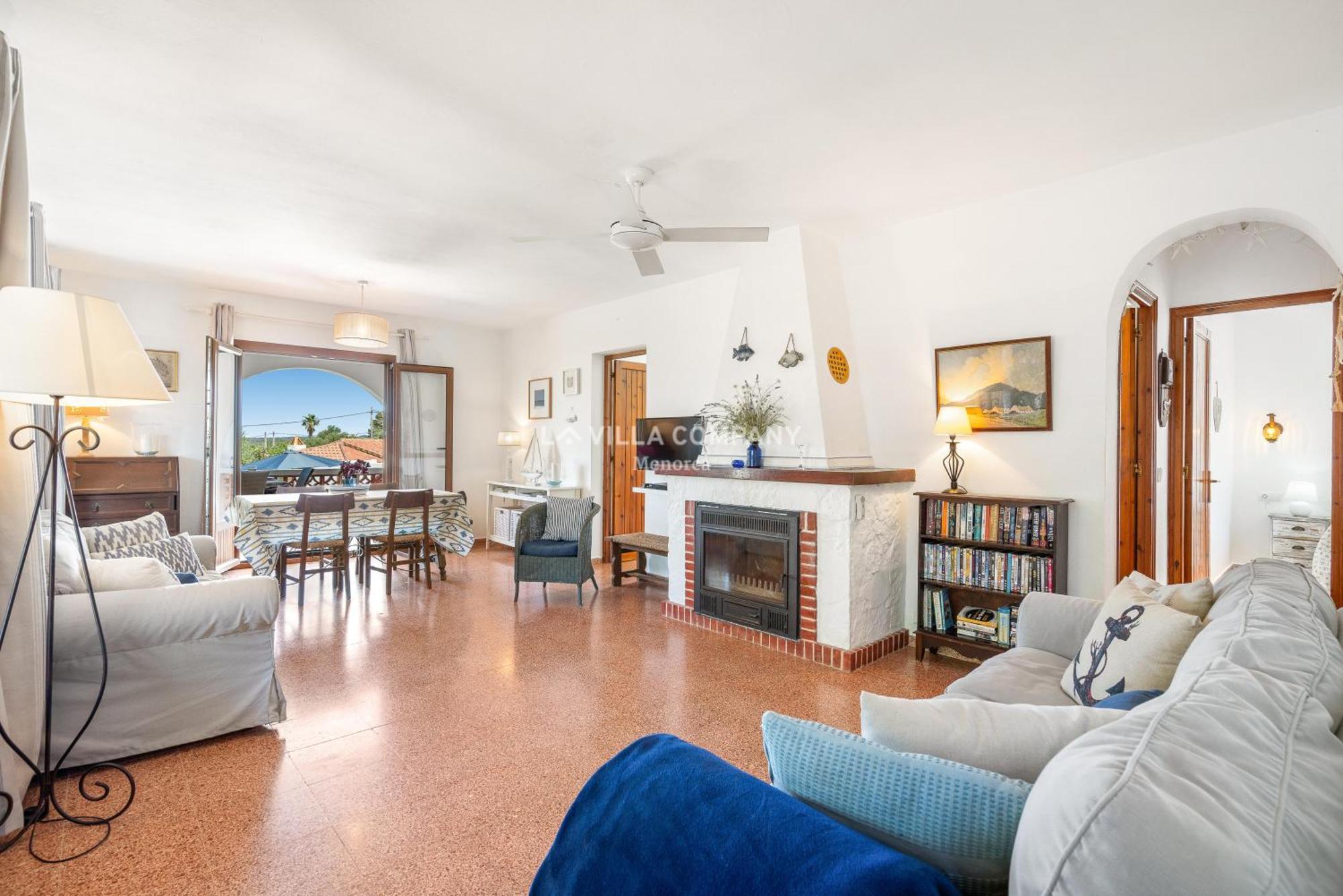 Villa Caterina Cala En Porter  外观 照片