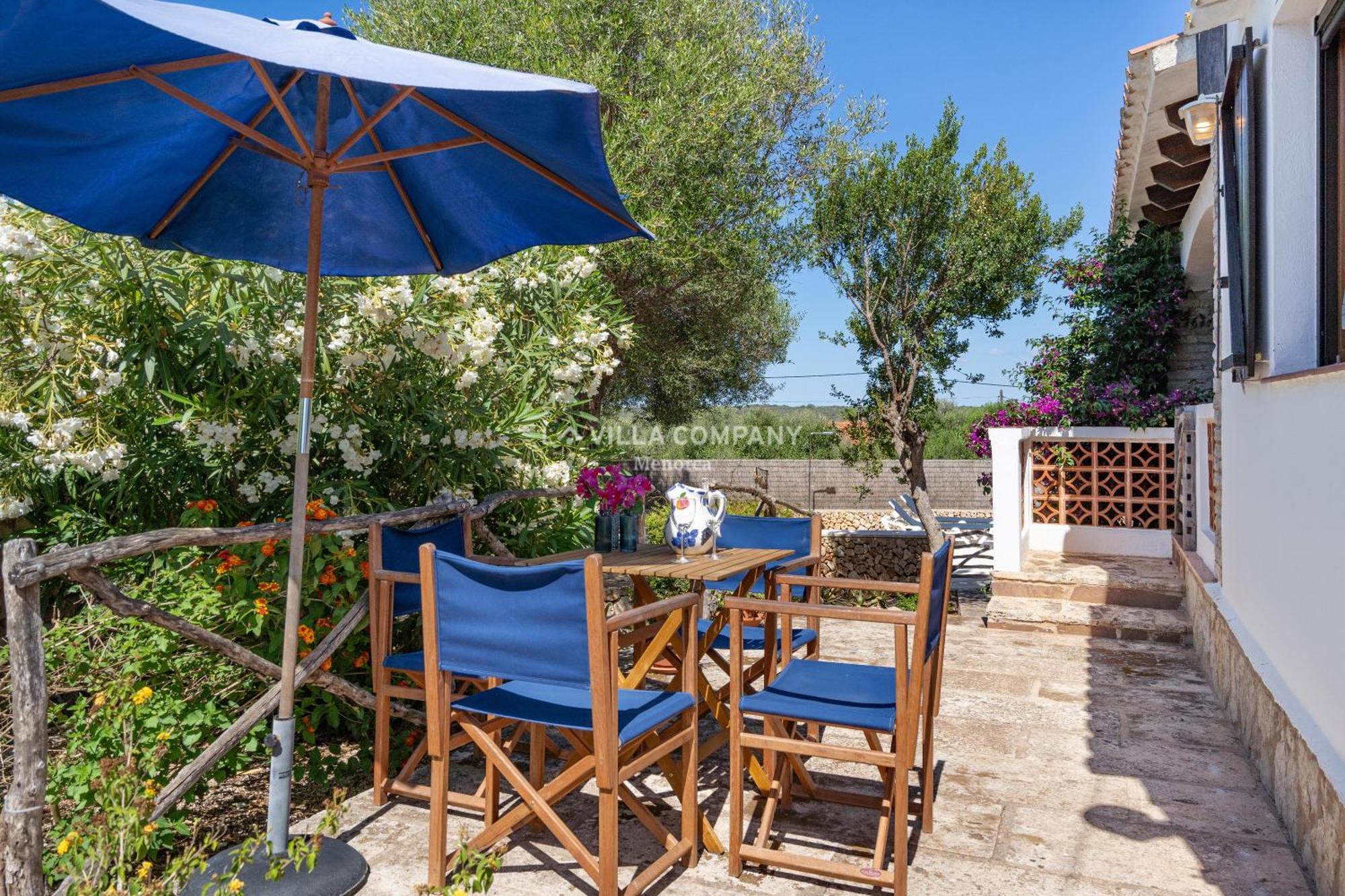 Villa Caterina Cala En Porter  外观 照片